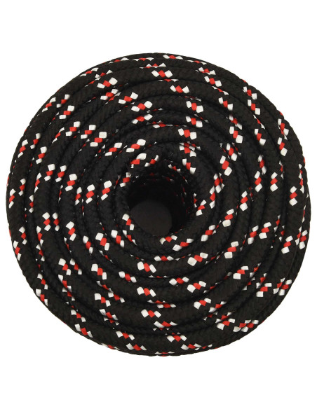 Corda multiuso 18 mm 25 m Nero e Rosso PP