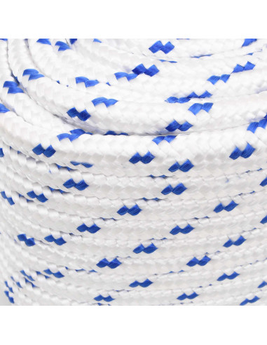 Corda multiuso 18 mm 25 m Bianco e Blu PP