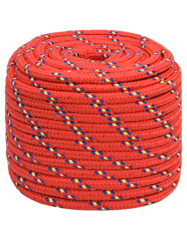 Corda multiuso 18 mm 100 m Rosso PP 1995 kg Carico massimo