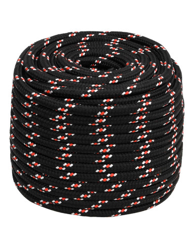 Corda multiuso 18 mm 100 m Nero e Rosso PP
