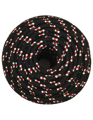 Corda multiuso 18 mm 100 m Nero e Rosso PP