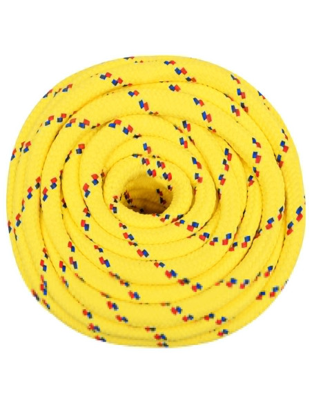 Corda multiuso 18 mm 100 m Giallo PP 1995 kg Carico massimo
