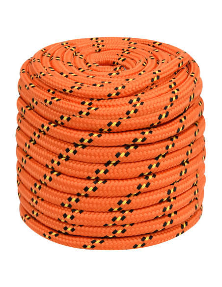Corda multiuso 18 mm 100 m Arancione PP 1995 kg Carico massimo