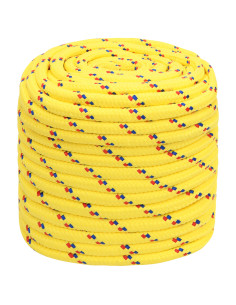 Corda multiuso 16 mm 50 m Giallo PP 1560 kg Carico massimo 2