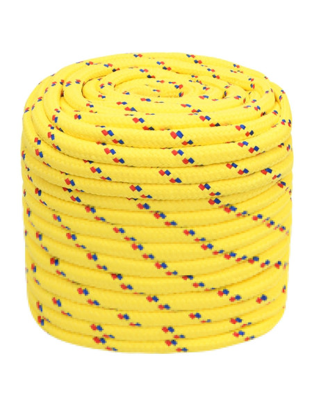 Corda multiuso 16 mm 250 m Giallo PP 1560 kg Carico massimo
