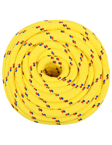 Corda multiuso 16 mm 250 m Giallo PP 1560 kg Carico massimo