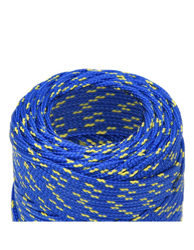 Corda multiuso 2 mm 250 m Blu PP 27 kg Carico massimo