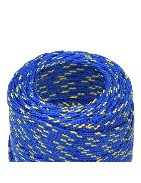 Corda multiuso 2 mm 250 m Blu PP 27 kg Carico massimo