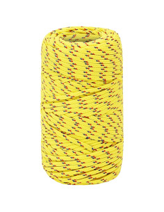 Corda multiuso 2 mm 25 m Giallo PP 27 kg Carico massimo 2