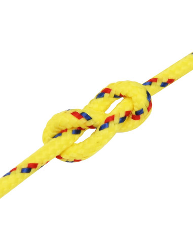 Corda multiuso 2 mm 25 m Giallo PP 27 kg Carico massimo