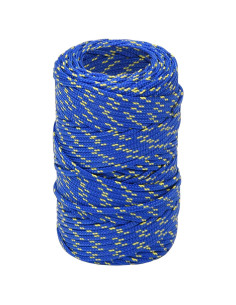 Corda multiuso 2 mm 25 m Blu PP 27 kg Carico massimo 2