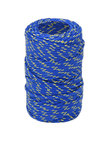 Corda multiuso 2 mm 25 m Blu PP 27 kg Carico massimo