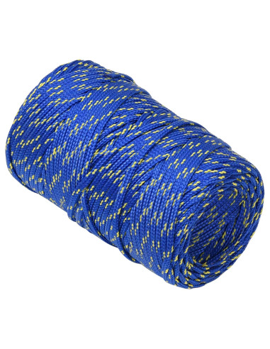 Corda multiuso 2 mm 25 m Blu PP 27 kg Carico massimo