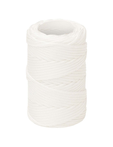 Corda multiuso 2 mm 25 m Bianco PP 27 kg Carico massimo