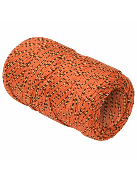 Corda multiuso 2 mm 25 m Arancione PP 27 kg Carico massimo