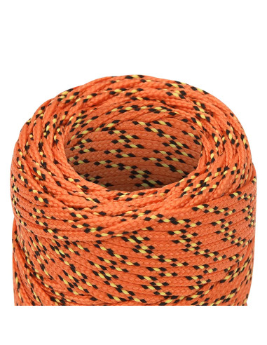 Corda multiuso 2 mm 25 m Arancione PP 27 kg Carico massimo