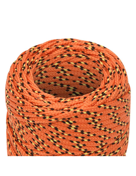 Corda multiuso 2 mm 25 m Arancione PP 27 kg Carico massimo