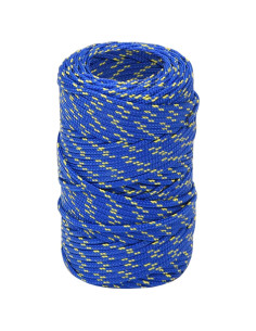 Corda multiuso 2 mm 100 m Blu PP 27 kg Carico massimo 2