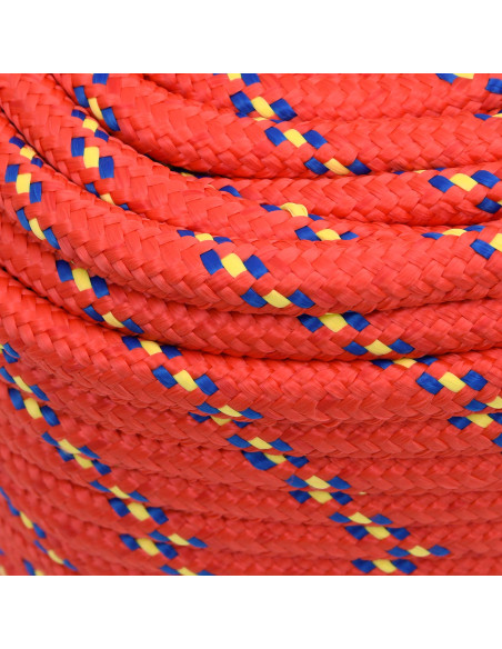 Corda multiuso 18 mm 25 m Rosso PP 1995 kg Carico massimo