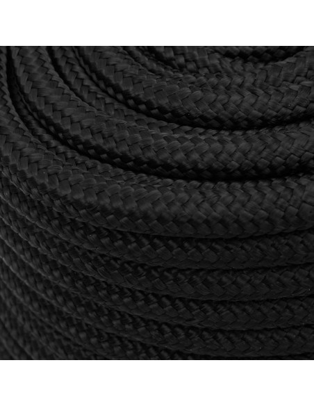 Corda multiuso 18 mm 25 m Nero PP 1995 kg Carico massimo