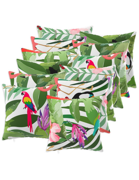 Cuscino con cuscino HEERLEN 12 pz Multicolore Poliestere