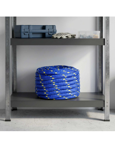 Corda multiuso 20 mm 100 m Blu PP 2400 kg Carico massimo