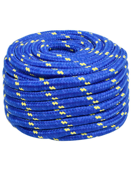 Corda multiuso 20 mm 100 m Blu PP 2400 kg Carico massimo