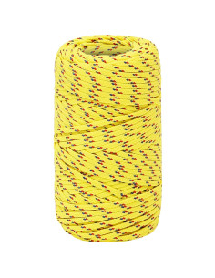 Corda multiuso 2 mm 500 m Giallo PP 27 kg Carico massimo 2