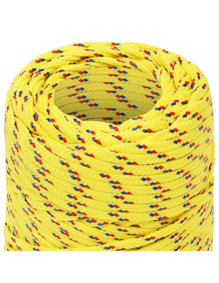 Corda multiuso 2 mm 500 m Giallo PP 27 kg Carico massimo