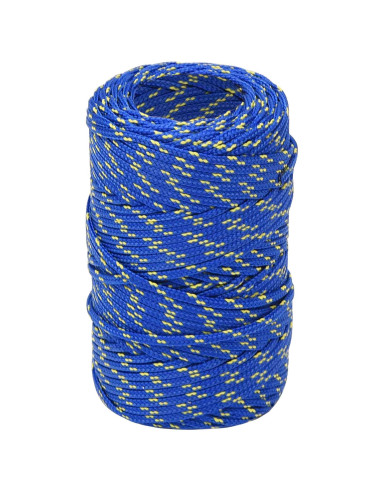 Corda multiuso 2 mm 500 m Blu PP 27 kg Carico massimo