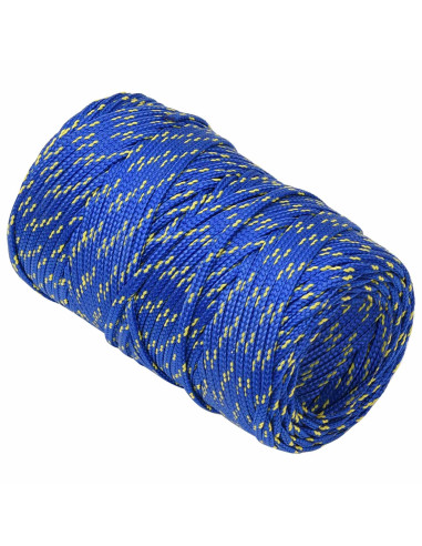 Corda multiuso 2 mm 500 m Blu PP 27 kg Carico massimo