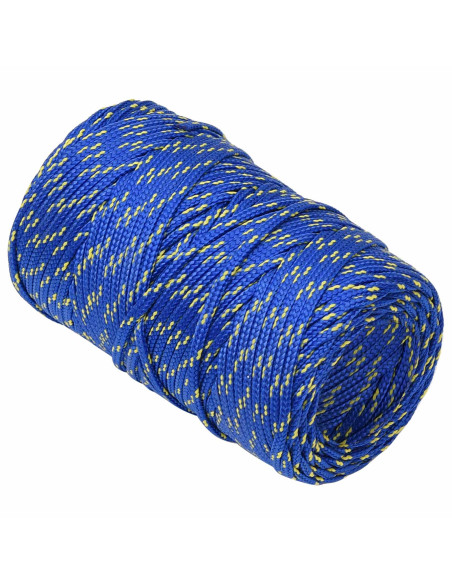 Corda multiuso 2 mm 50 m Blu PP 27 kg Carico massimo