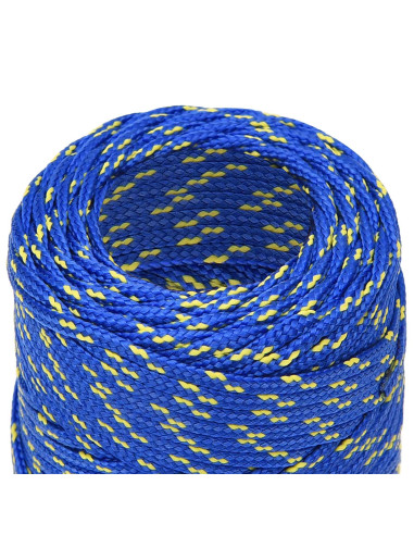 Corda multiuso 2 mm 50 m Blu PP 27 kg Carico massimo