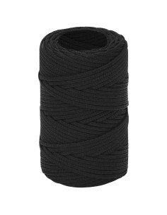 Corda multiuso 2 mm 250 m Nero PP 27 kg Carico massimo 2