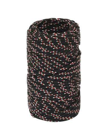 Corda multiuso 2 mm 250 m Nero e Rosso PP 27 kg Carico massimo