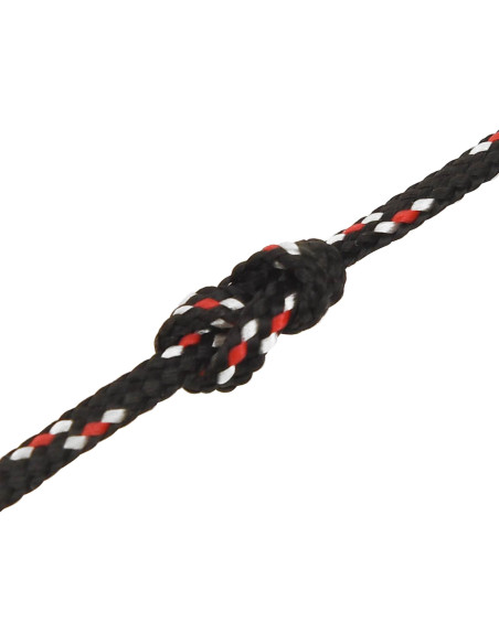 Corda multiuso 2 mm 250 m Nero e Rosso PP 27 kg Carico massimo