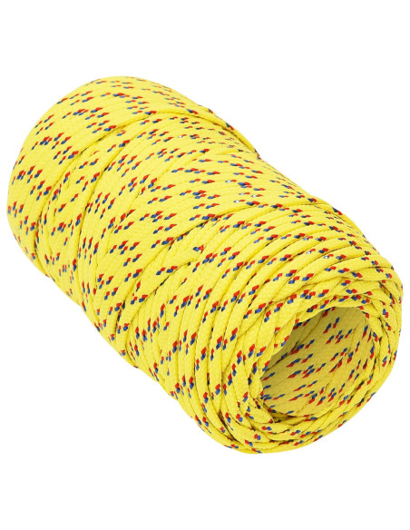 Corda multiuso 2 mm 250 m Giallo PP 27 kg Carico massimo