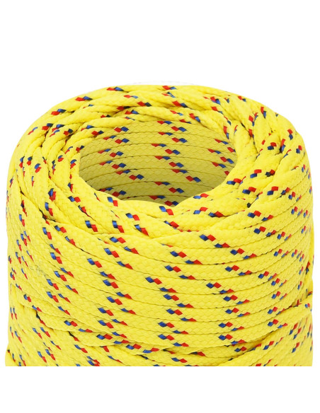 Corda multiuso 2 mm 250 m Giallo PP 27 kg Carico massimo