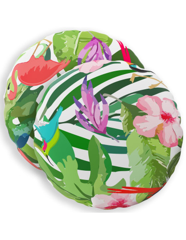 Cuscino con cuscino HEERLEN 2 pz Multicolore Poliestere