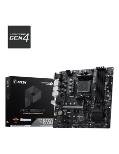 MSI MB PRO B550M-P,B550,AM4,4DDR4,1PCI-Ex16,2PCI-Ex1, 2M.2,4SATA3,7USB3.2 Gen1,6USB2.0,HD
