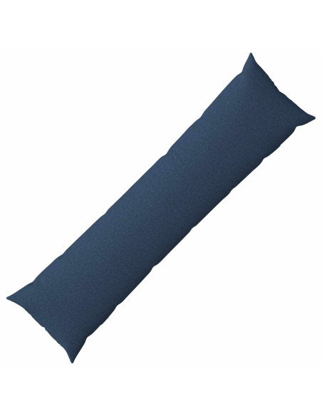 Cuscino con cuscino HEERLEN Blu 40 x 145 cm Tessuto