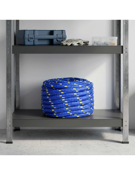 Corda multiuso 20 mm 50 m Blu PP 2400 kg Carico massimo