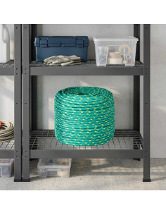 Corda multiuso 20 mm 25 m Verde PP 2400 kg Carico massimo