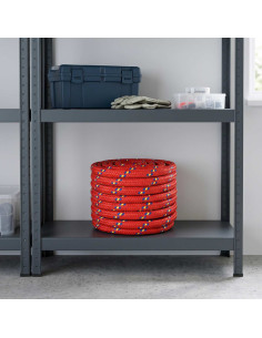 Corda multiuso 20 mm 25 m Rosso PP 2400 kg Carico massimo