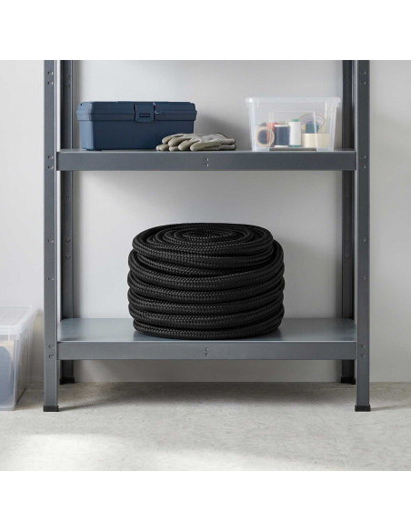 Corda multiuso 20 mm 25 m Nero PP 2400 kg Carico massimo