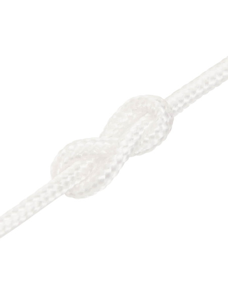 Corda multiuso 3 mm 100 m Bianco PP 67,5 kg Carico massimo
