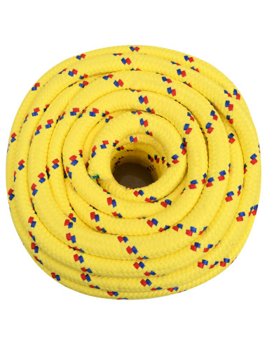 Corda multiuso 20 mm 50 m Giallo PP 2400 kg Carico massimo