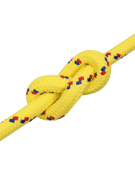 Corda multiuso 20 mm 50 m Giallo PP 2400 kg Carico massimo
