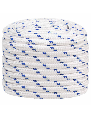 Corda multiuso 20 mm 50 m Bianco e Blu PP