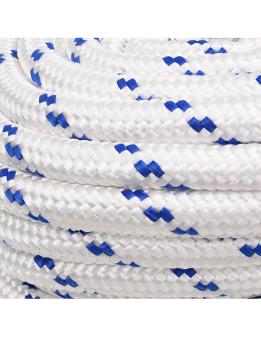 Corda multiuso 20 mm 50 m Bianco e Blu PP